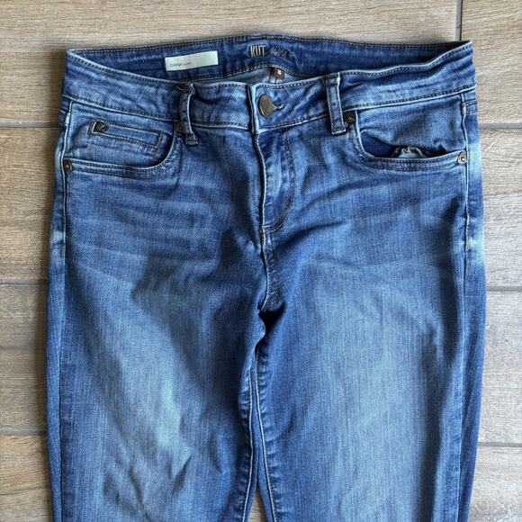 Kut From The Kloth Jeans Women Size 8 Diana Skinny Medium Wash Denim - Picture 2 of 15
